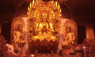 Longhua Tempelanlage